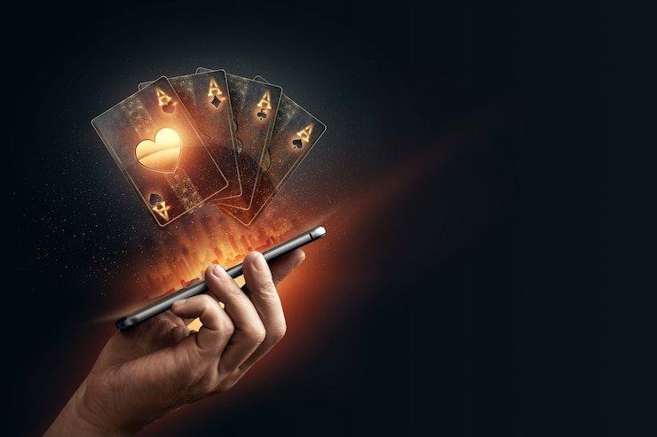 Meja kartu Blackjack Online bernuansa ungu